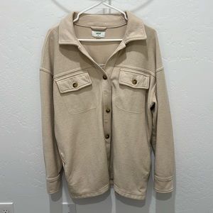 Aerie oversized button down sweater